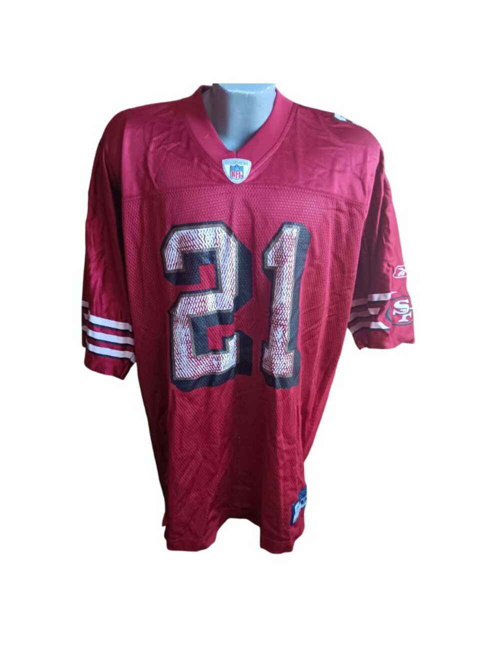 GORE Jersey #21 VINTAGE San Francisco 49ers | Red Men’s Size XL | MESH